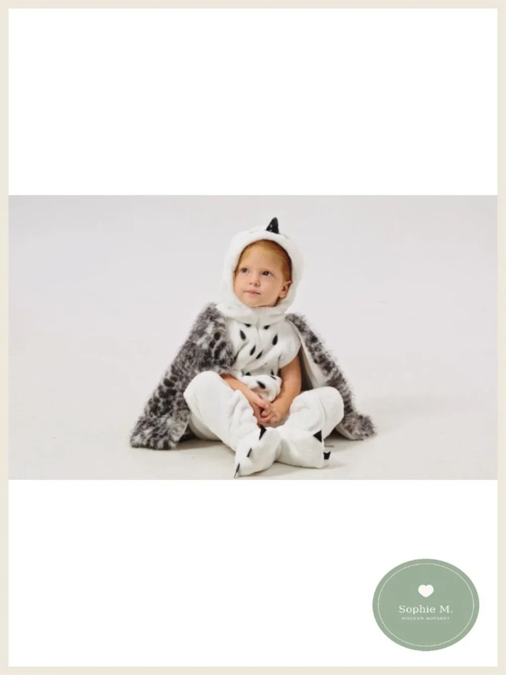Baby Owl Costume One-Piece Jumpsuit Flame Resistant